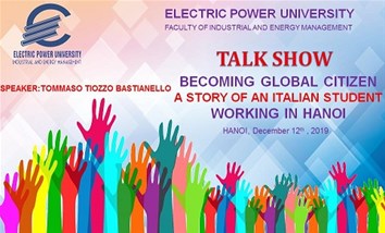 Talkshow:“Becoming global citizen - A story of an Italia student working in Vietnam”